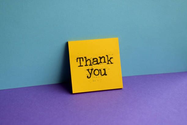 Thank You On Sticky Note Thank You On Sticky Note thank you stock pictures, royalty-free photos & images