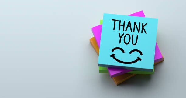 thank you note 3d render thank you stock pictures, royalty-free photos & images
