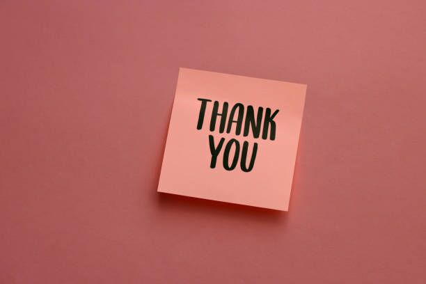 Thank You On Sticky Note Thank You On Sticky Note thank you stock pictures, royalty-free photos & images