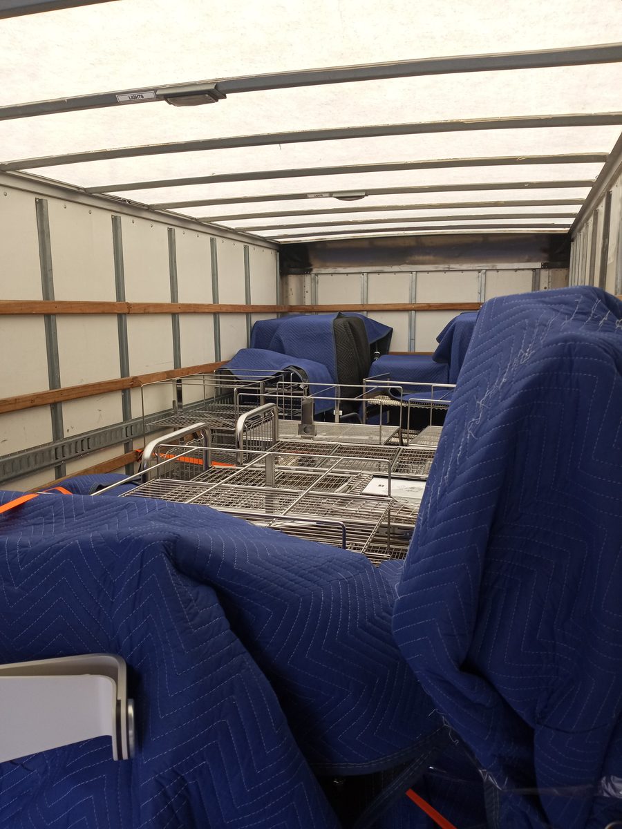 Moving Company Guys crew loading a Dallas to Houston move near South Denley Drive