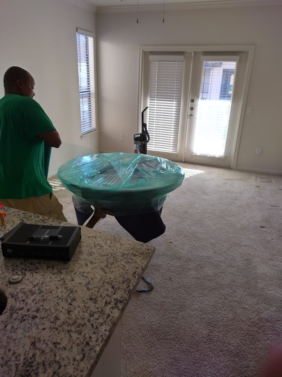 Moving Company Guys crew on a job in Hollow Ridge Road — Dallas, TX