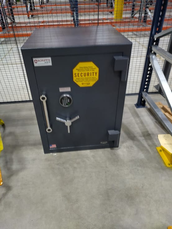 Gun safe movers in Denton, TX moving a gun safe — Moving Company Guys