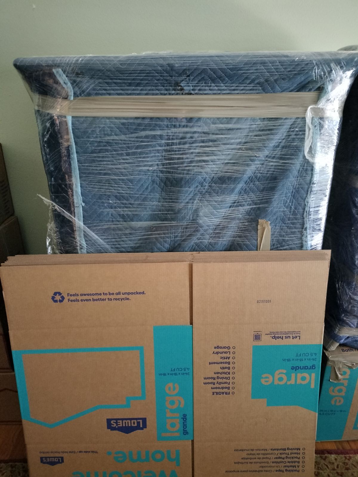 Moving Company Guys crew on a packing job in Garland, TX 75040